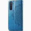 Кожаный чехол-книжка Art Case с визитницей для Realme 6 Pro – Синий 97960