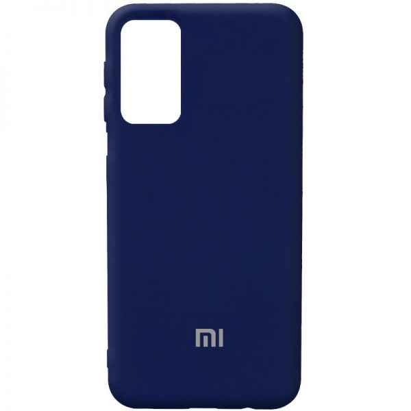 Чохол Silicone Cover для Xiaomi Redmi Note 10 Pro Темно-синій / Midnight blue