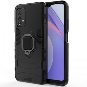 Протиударний чохол Transforme Ring для Xiaomi Redmi 9T Чорний / Soul Black