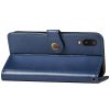 Кожаный чехол-книжка GETMAN Gallant для Samsung Galaxy A02 – Синий 97650