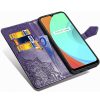Кожаный чехол-книжка Art Case с визитницей для Realme C11 (2020) – Фиолетовый 97974
