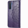 Кожаный чехол-книжка Art Case с визитницей для Realme 6 Pro – Фиолетовый 97966
