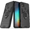 Ударопрочный чехол Transformer Ring под магнитный держатель для Xiaomi Redmi 9C / Redmi 10A – Черный / Soul Black 96517