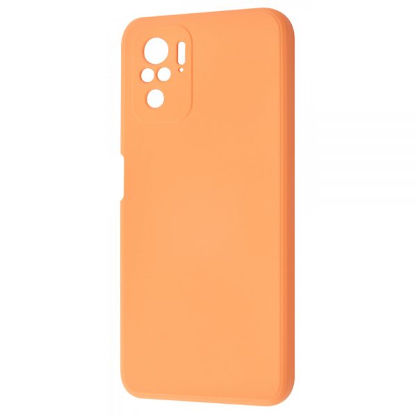 Чохол WAVE Colorful з мікрофиброю для Xiaomi Redmi Note 10 Pro Peach