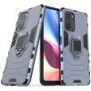 Ударопрочный чехол Transformer Ring для Xiaomi Poco F3 / Mi 11i / Redmi K40 / K40 Pro – Серый / Metal slate 96573