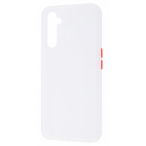 Чехол TPU Matte Color Case для Realme 6 Pro – White