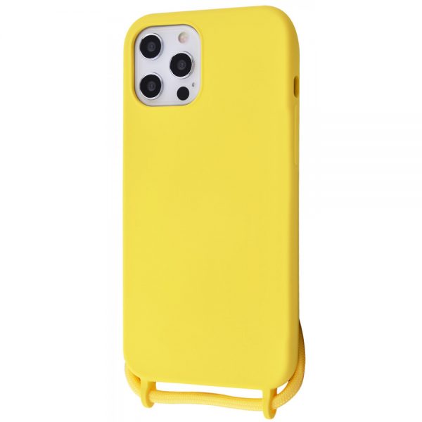 Чохол зі шнурком WAVE Lanyard Case для Iphone 11 Pro Max Yellow