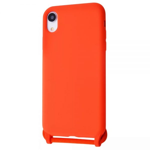 Чохол зі шнурком WAVE Lanyard Case для Iphone XR Orange