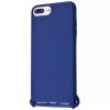 Чохол зі шнурком WAVE Lanyard Case для Iphone 7 Plus / 8 Plus Blue cobalt