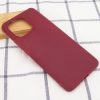 Матовый силиконовый TPU чехол для Xiaomi Mi 11 Lite / 11 Lite 5G NE – Бордовый 99416