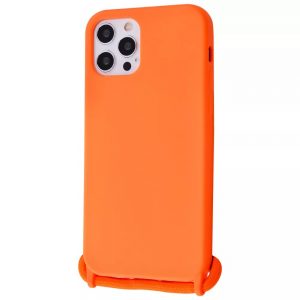 Защитный чехол WAVE Lanyard Case со шнурком для Iphone 12 Pro Max – Orange