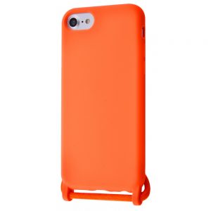 Защитный чехол WAVE Lanyard Case со шнурком для Iphone 7 / 8 / SE (2020) – Orange