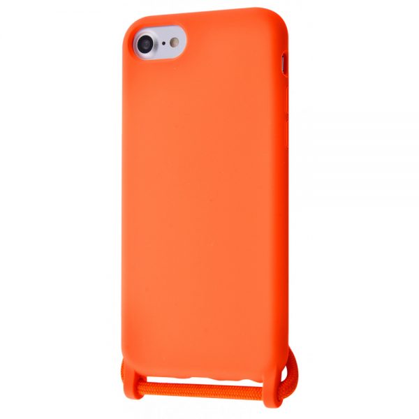 Чохол зі шнурком WAVE Lanyard Case для Iphone 7 / 8 / SE 2020 Orange