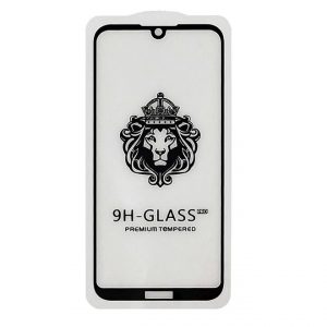 Защитное стекло 3D (5D) Perfect Glass Full Glue Lion на весь экран для Huawei Y5 2019 / Honor 8s – Black