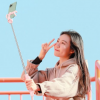 Монопод для селфи Baseus Lovely Bluetooth Folding Bracket Selfie Stick – Pink 99877