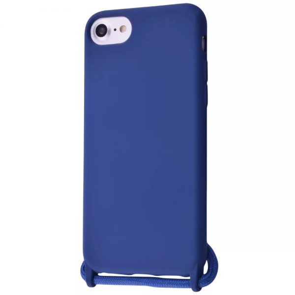 Чохол зі шнурком WAVE Lanyard Case для Iphone 7 / 8 / SE 2020 Blue cobalt