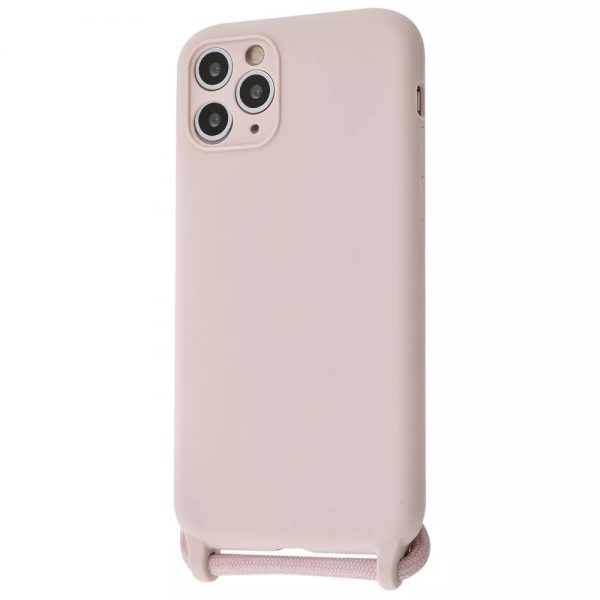 Чохол зі шнурком WAVE Lanyard Case для Iphone 11 Pro Max Pink sand