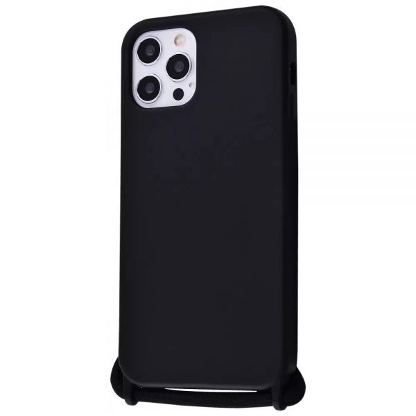 Чохол зі шнурком WAVE Lanyard Case для Iphone 12 / 12 Pro Black