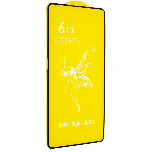 Защитное стекло 6D Premium для Samsung Galaxy A51 / M31s – Black