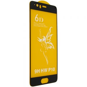 Защитное стекло 6D Premium для Huawei P10 – Black