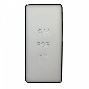 Защитное стекло 3D / 5D Premium 9H Full Glue на весь экран для Huawei P40  – Black