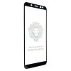Защитное стекло 3D (5D) Perfect Glass Full Glue Lion на весь экран для Samsung Galaxy A6 2018 / J6 2018 / A8 2018 – Black
