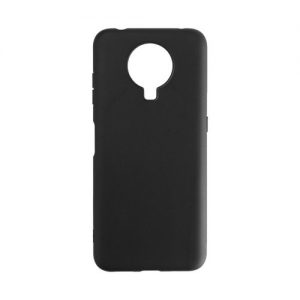 Матовый силиконовый TPU чехол для Nokia G20 / G10 – Черный