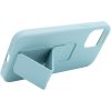 Чохол Silicone Hand Holder для Iphone 12 Pro Max Бірюзовий / Ice Blue 104476