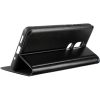 Кожаный чехол-книжка Leather Gelius New для Nokia 2.4 – Black 105429