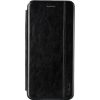 Кожаный чехол-книжка Leather Gelius для Nokia 1.4 – Black