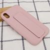 Чохол Silicone Hand Holder для Iphone XR Рожевий / Pink Sand 104339