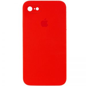 Защитный чехол Silicone Cover 360 Square Full для Iphone 7 / 8 / SE (2020) – Красный / Red
