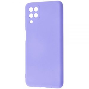 Чехол Silicone Case WAVE Full с микрофиброй для Samsung Galaxy A22 / M32 / M22 – Light purple