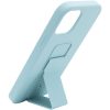 Чохол Silicone Hand Holder для Iphone 12 Pro Max Бірюзовий / Ice Blue 104474