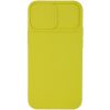 Чехол Camshield Square TPU со шторкой для камеры для Iphone XS Max – Желтый 104121