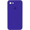 Чохол Silicone Case Square для Iphone 7 / 8 / SE 2020 Фіолетовий / Ultra Violet