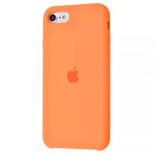 Оригинальный чехол Silicone case + HC для Iphone 7 / 8 / SE (2020) – Papaya