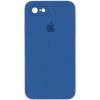 Чохол Silicone Case Square для Iphone 7 / 8 / SE 2020 Синій / Navy blue