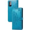 Кожаный чехол-книжка Art Case с визитницей для Xiaomi Redmi Note 10 5G / Poco M3 Pro – Синий 103507