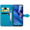 Кожаный чехол-книжка Art Case с визитницей для Xiaomi Redmi Note 10 5G / Poco M3 Pro – Синий 103509