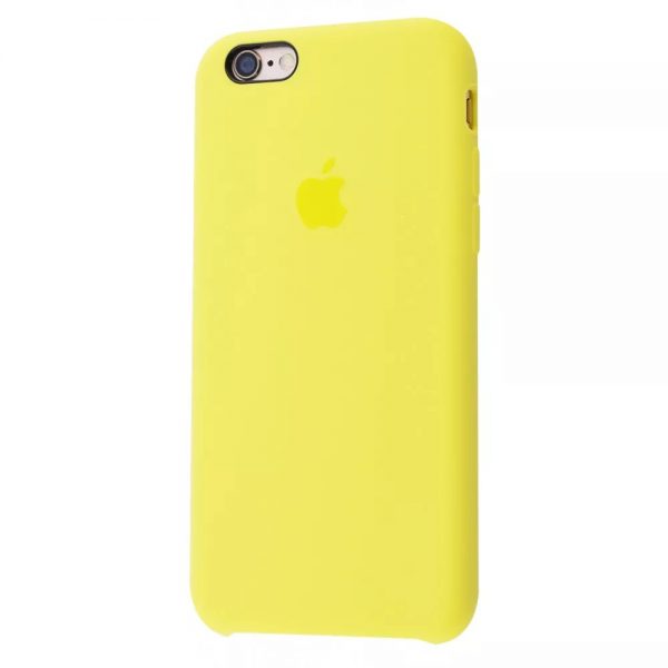 Оригинальный чехол Silicone case + HC для Iphone 6 / 6s – Lemonade