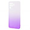 Чехол TPU Gradient Design для Oppo Reno 5 Lite – White / Purple
