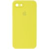 Чохол Silicone Case Square для Iphone 7 / 8 / SE 2020 Жовтий / Bright Yellow