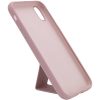 Чохол Silicone Hand Holder для Iphone XR Рожевий / Pink Sand 104337