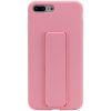 Чохол Silicone Hand Holder для Iphone 7 Plus / 8 Plus Рожевий / Pink