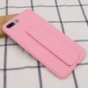 Чохол Silicone Hand Holder для Iphone 7 Plus / 8 Plus Рожевий / Pink 104385