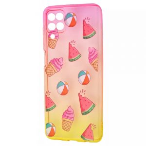 Чехол WAVE Sweet Acid Case для Samsung Galaxy A22 / M32 / M22  – Red / Yellow / Watermelon
