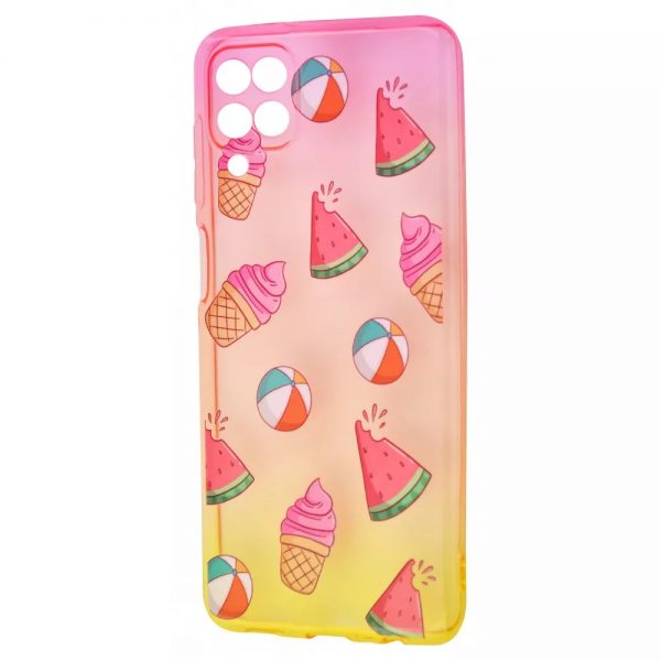 Чехол WAVE Sweet Acid Case для Samsung Galaxy A22 / M32 / M22  – Red / Yellow / Watermelon