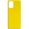 Матовый силиконовый TPU чехол для Oppo A74 – Желтый