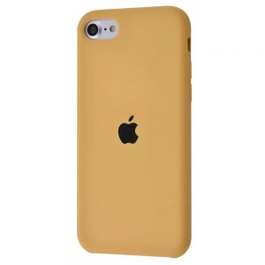 Оригинальный чехол Silicone case + HC для Iphone 7 / 8 / SE (2020) – Golden
